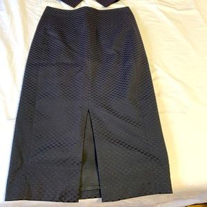 Ted Baker pencil skirt with front slit ( part of set with posted vest)
